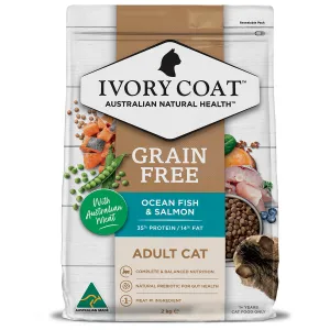 Ivory Coat Grain Free Adult Ocean Fish & Salmon Dry Cat Food