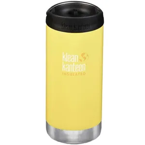 Klean Kanteen Insulated Bottle - TKWide Buttercup with Café Cap, 12oz | 1005668