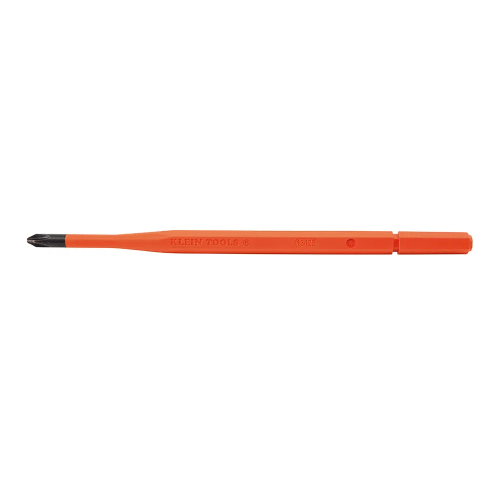 Klein Tools Screwdriver Blades, Insulated Single-End, 2-Pack, 13156