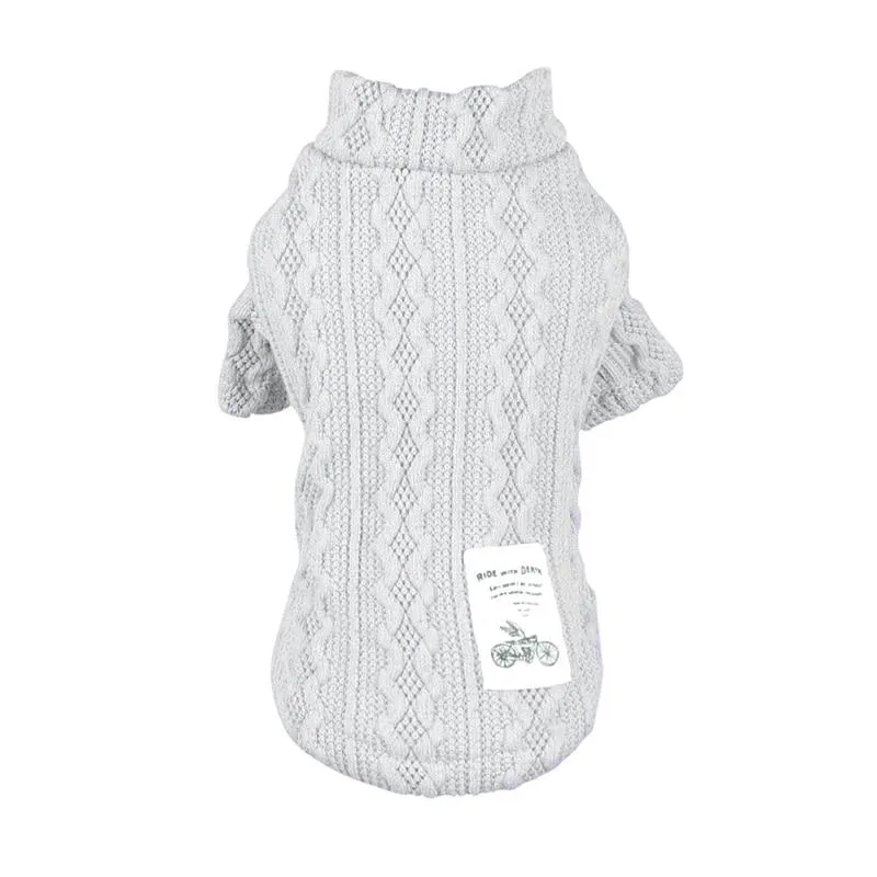 Knitted Dog Sweater - 2 Color Options