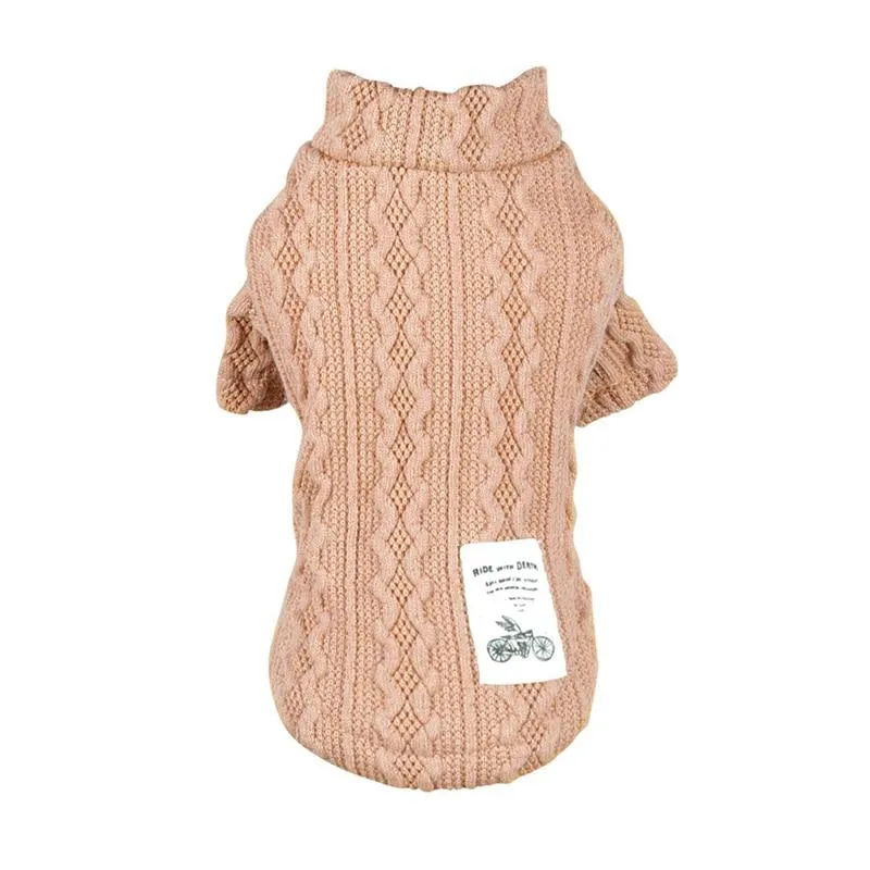 Knitted Dog Sweater - 2 Color Options