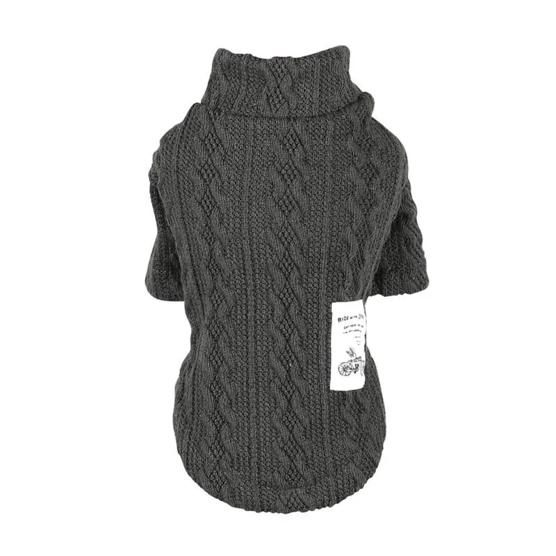 Knitted Dog Sweater - 2 Color Options