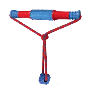 KONG Jaxx Mega Tug Blue Dog Toy