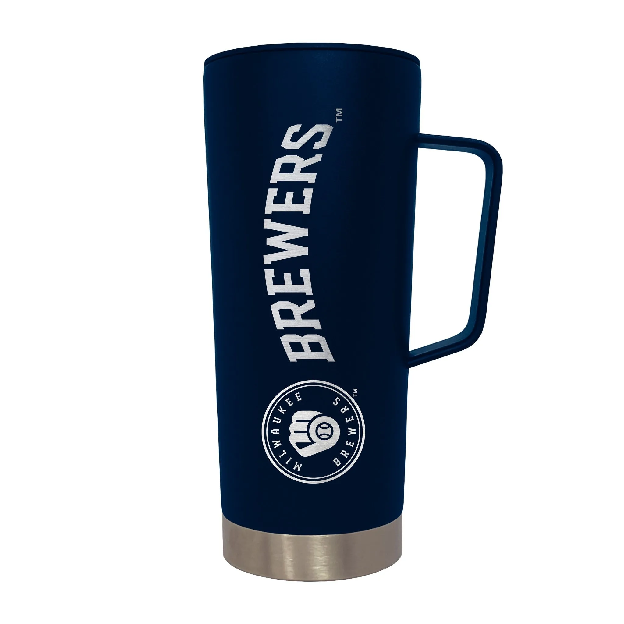 Milwaukee Brewers 18 oz. ROADIE with Handle Travel Mug