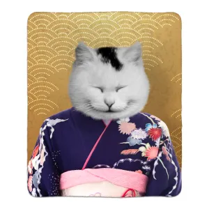 MURASAKI NO SANBUN - FLEECE SHERPA BLANKET