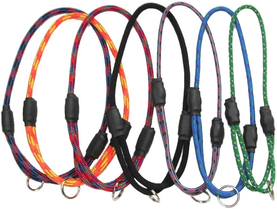 National Leash Large Dog ID Only Collar- The Original Snickers Collar- Black