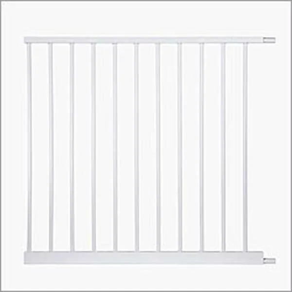 North States Auto-close Gate 11 Bar Extension White 31.25" X 30"