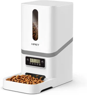 NPET 1.59 Gallon Automatic Pet Feeder Food Dispenser