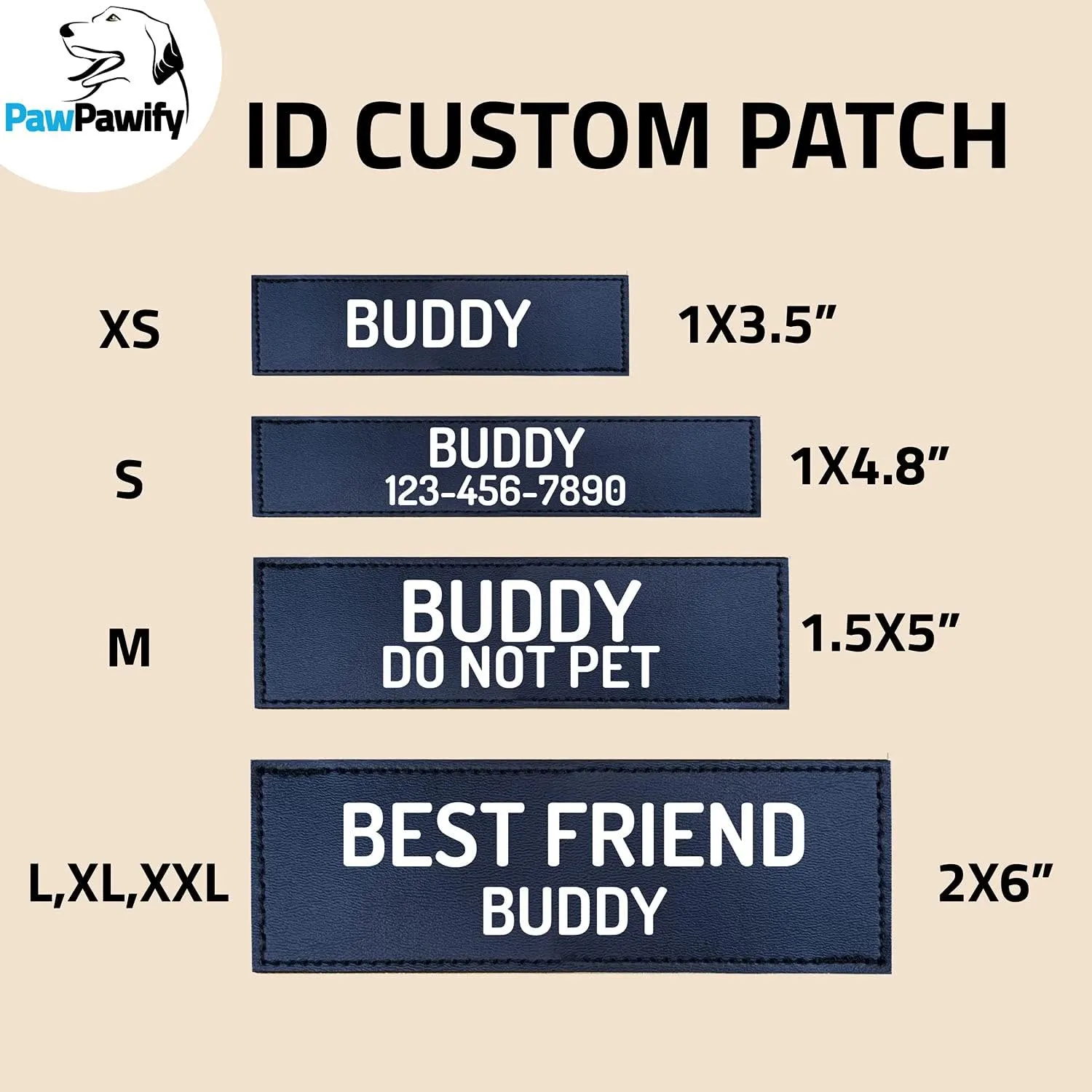 PawPawify Personalized No Pull Dog Harness with Custom Name and Phone Number,Heavy Duty Pet Vest to Prevent Tugging,Pulling,or Choking,Training and Walking,Pink,M Chest 24-31in
