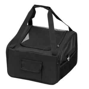 Paws & Claws FOLDABLE PET CAR SEAT CARRIER DUAL ENTRY