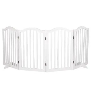 PaWz Freestanding Wooden Pet Gate Door 3/4 Panels