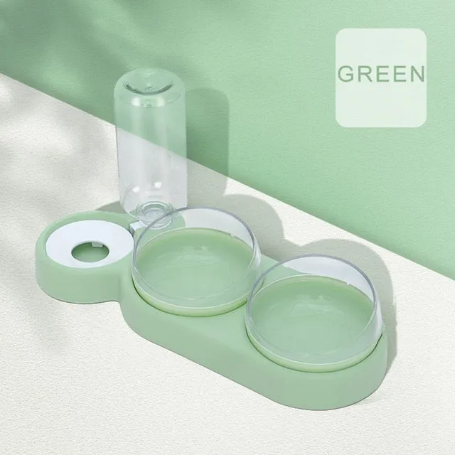 Pet Automatic Tilted Bowl Set