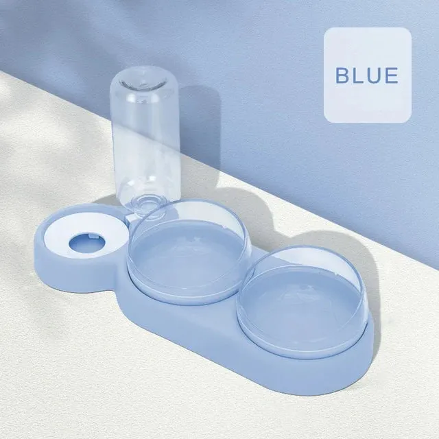 Pet Automatic Tilted Bowl Set
