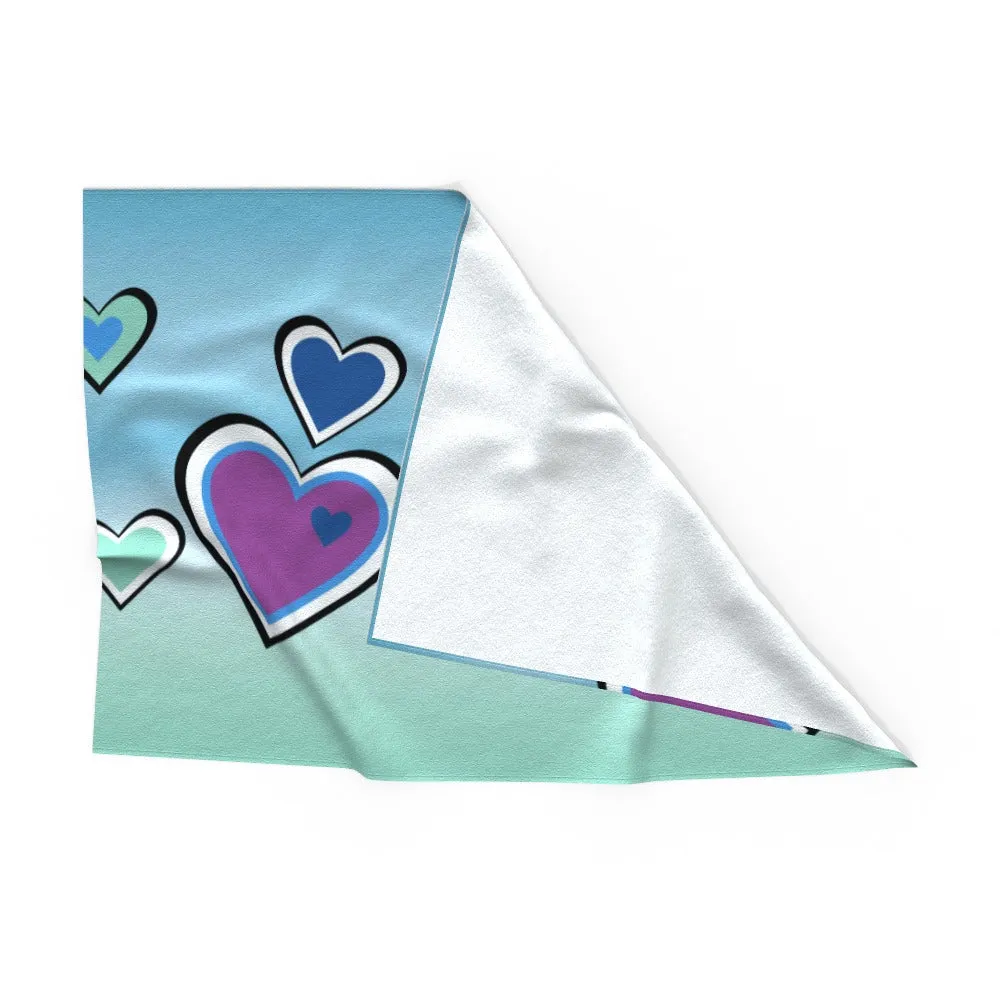 Pet Blanket Throw - Hearts