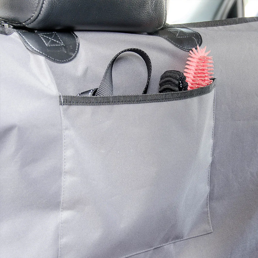 Pet Car Seat Hammock Cover - Black