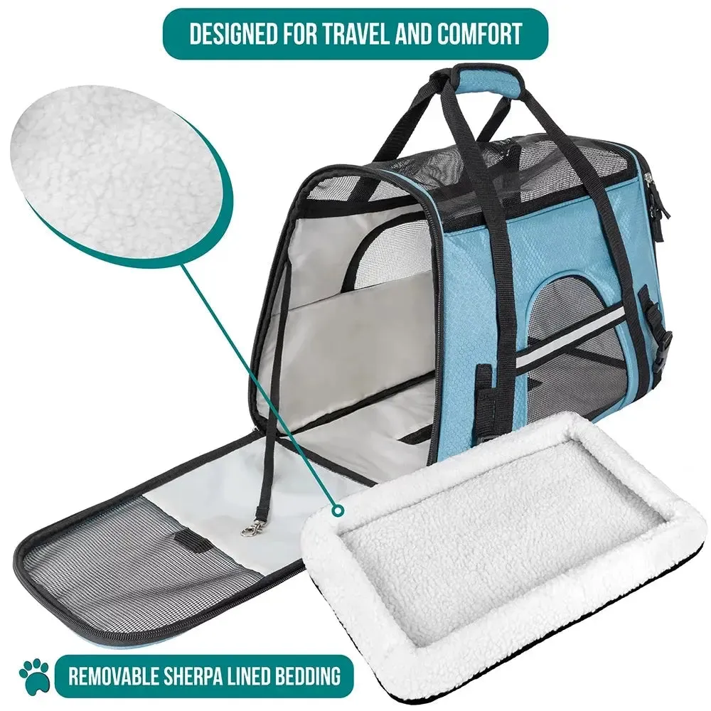 Pet carrier Premium Airline Approved Soft Sided Pet Carrier