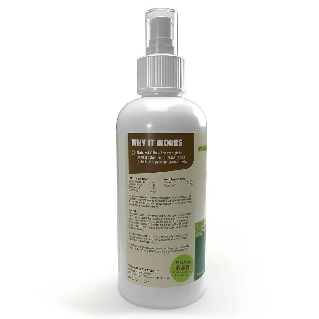 Pet Naturals Flea   Tick Spray For Dogs & Cats (8 oz)