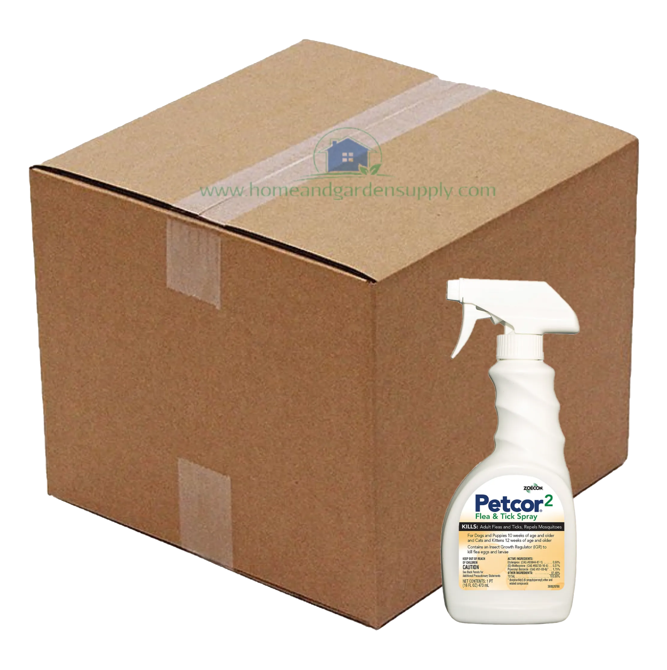 Petcor 2 Flea & Tick Spray
