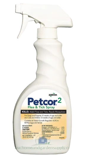 Petcor 2 Flea & Tick Spray