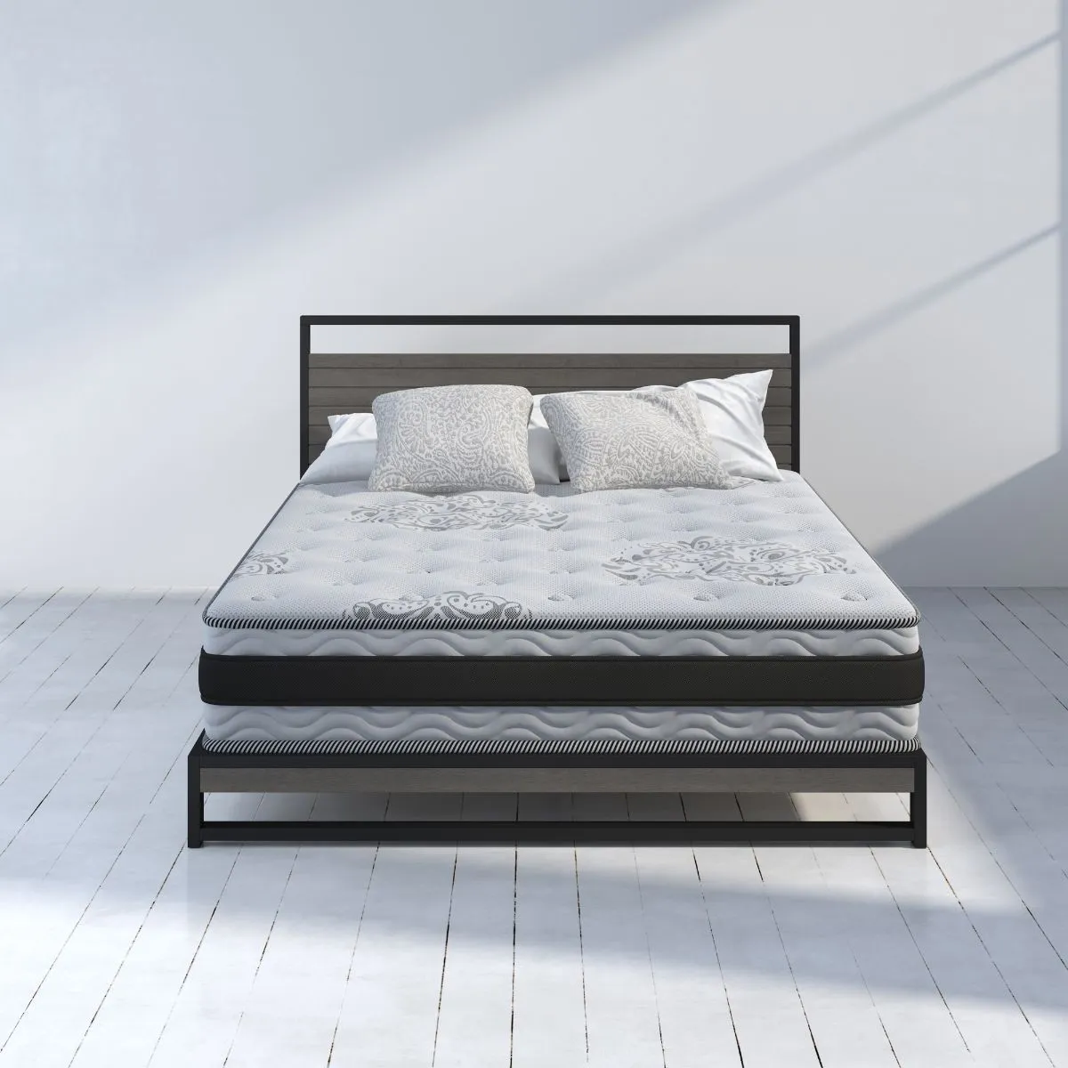 Pressure Relief Gel Memory Foam iCoil® Hybrid Queen Mattress
