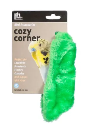 Prevue Pet Products Small Cozy Corner Fleece Bird Blanket