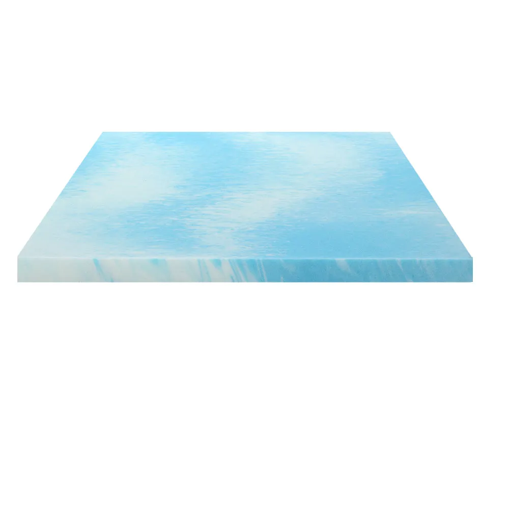 Queen Giselle Bedding Memory Foam Mattress Topper Gel 5cm