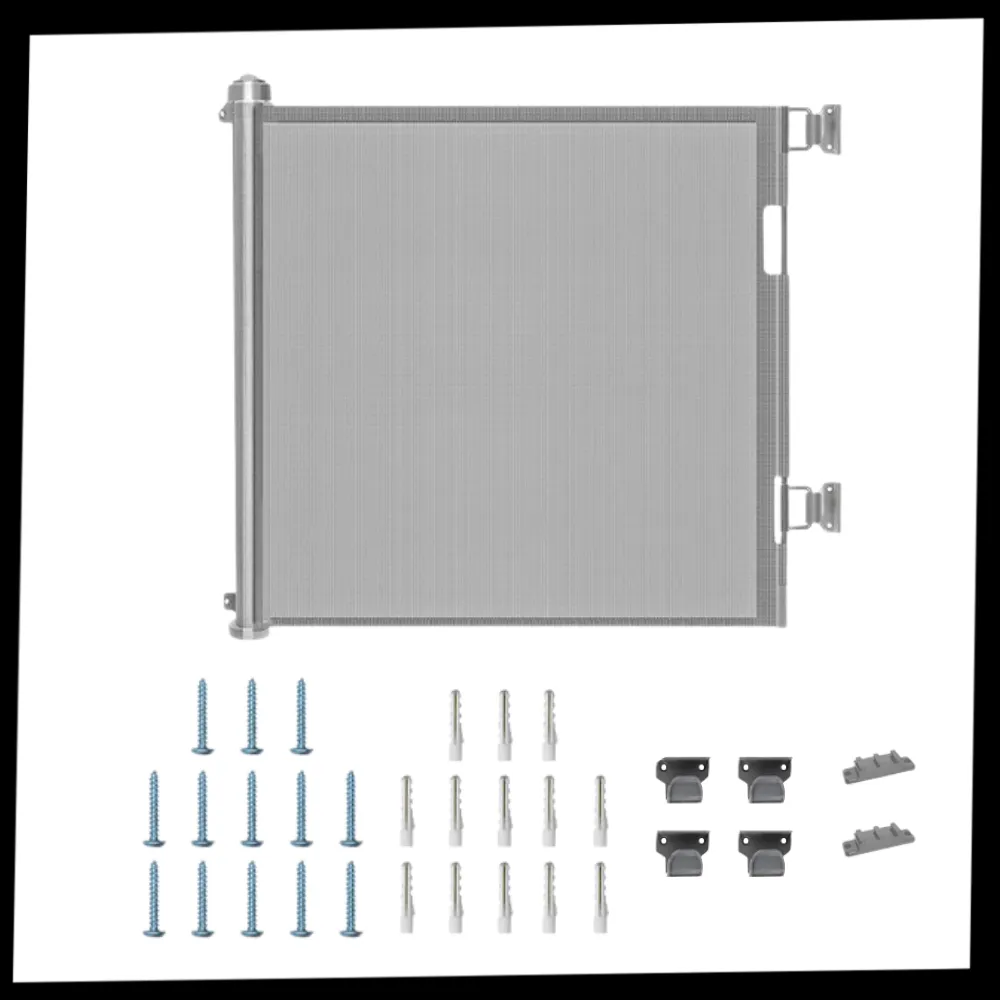 Retractable Sturdy Mesh Pet & Baby Gate