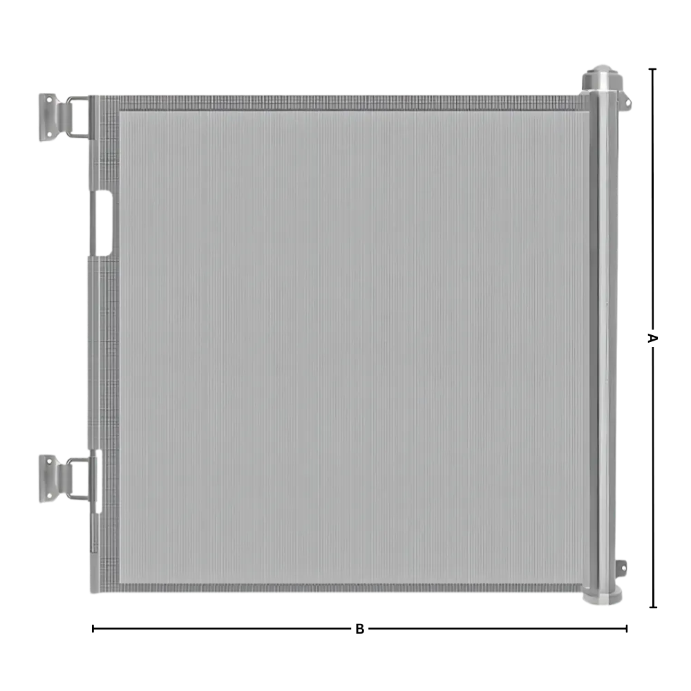 Retractable Sturdy Mesh Pet & Baby Gate