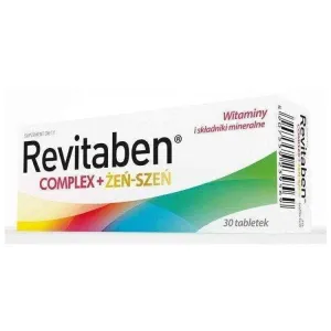 REVITABEN COMPLEX   GINSENG x 30 tablets, one a day multivitamin