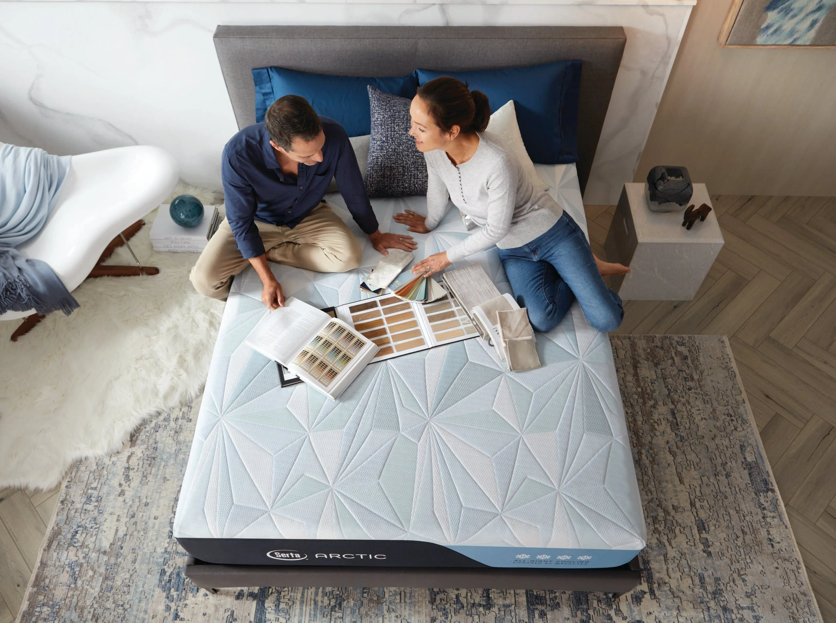 Serta® Arctic Plush Foam 13.5" Mattress with 15X Cooling Reactex Foam