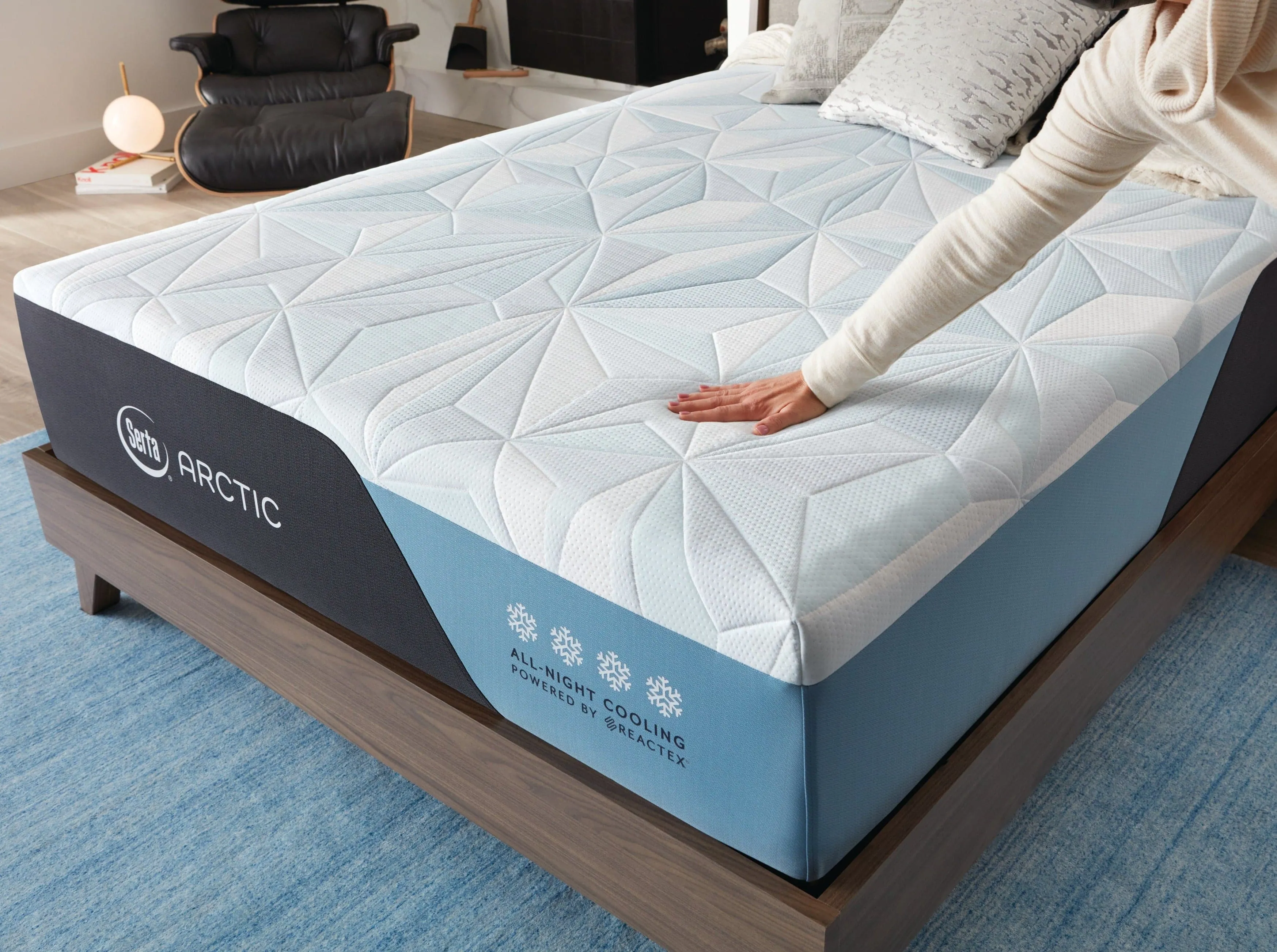 Serta® Arctic Plush Foam 13.5" Mattress with 15X Cooling Reactex Foam