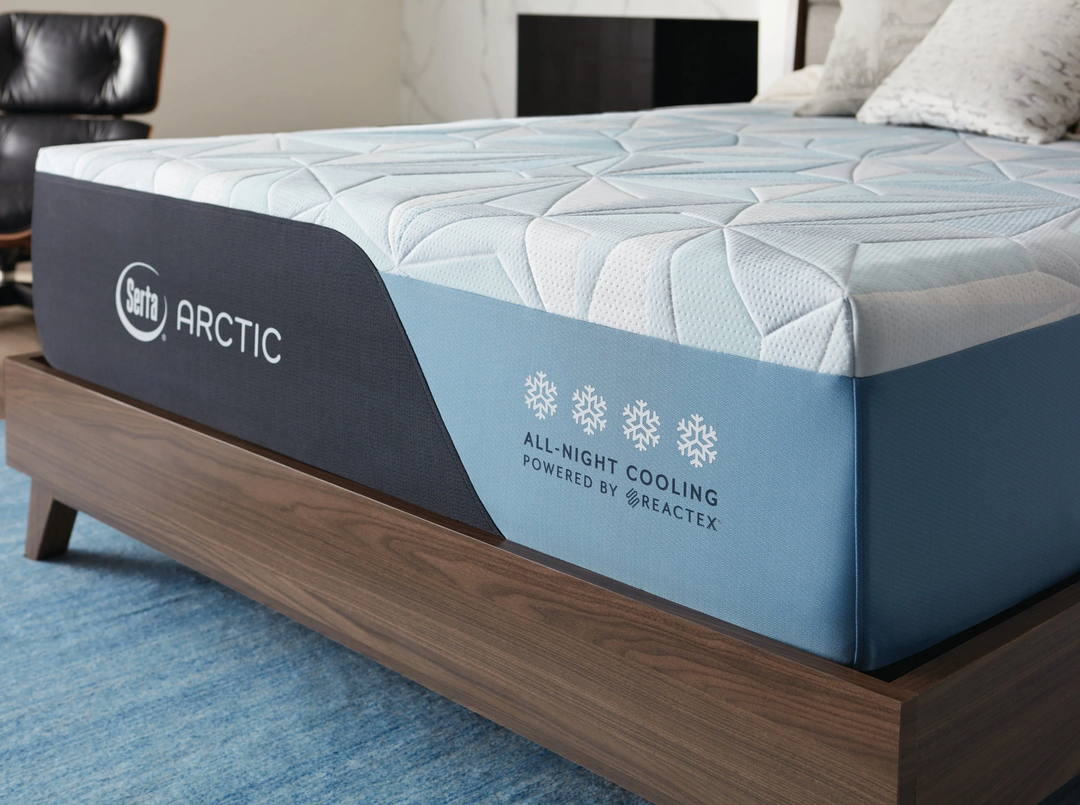 Serta® Arctic Plush Foam 13.5" Mattress with 15X Cooling Reactex Foam