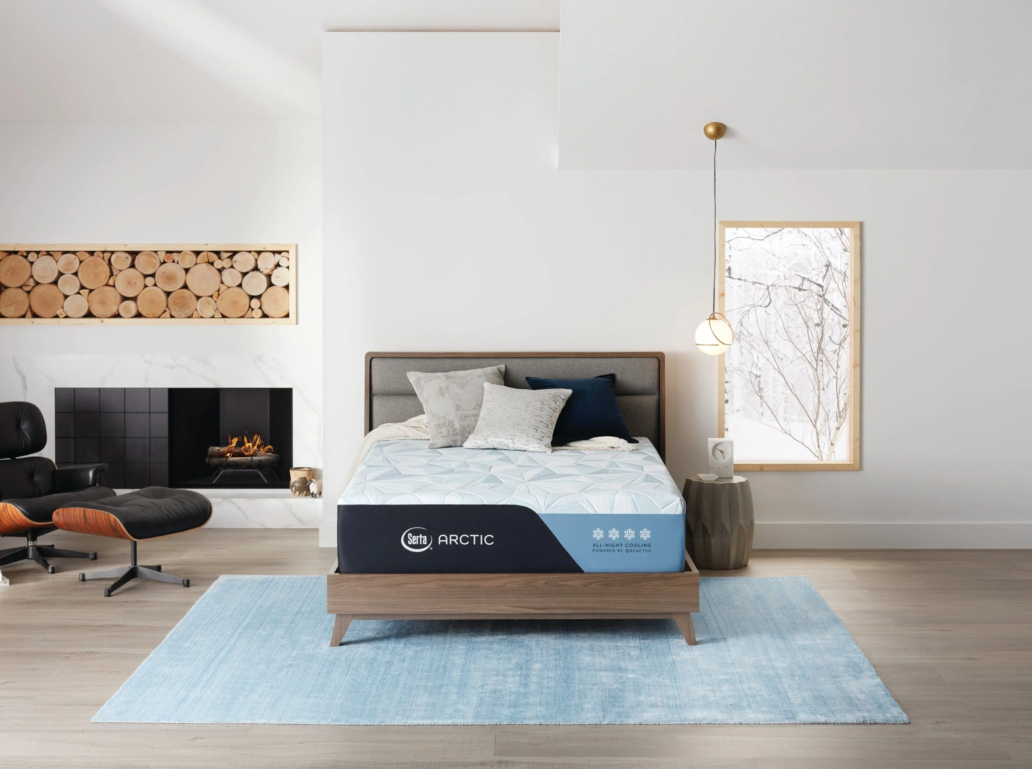 Serta® Arctic Plush Foam 13.5" Mattress with 15X Cooling Reactex Foam