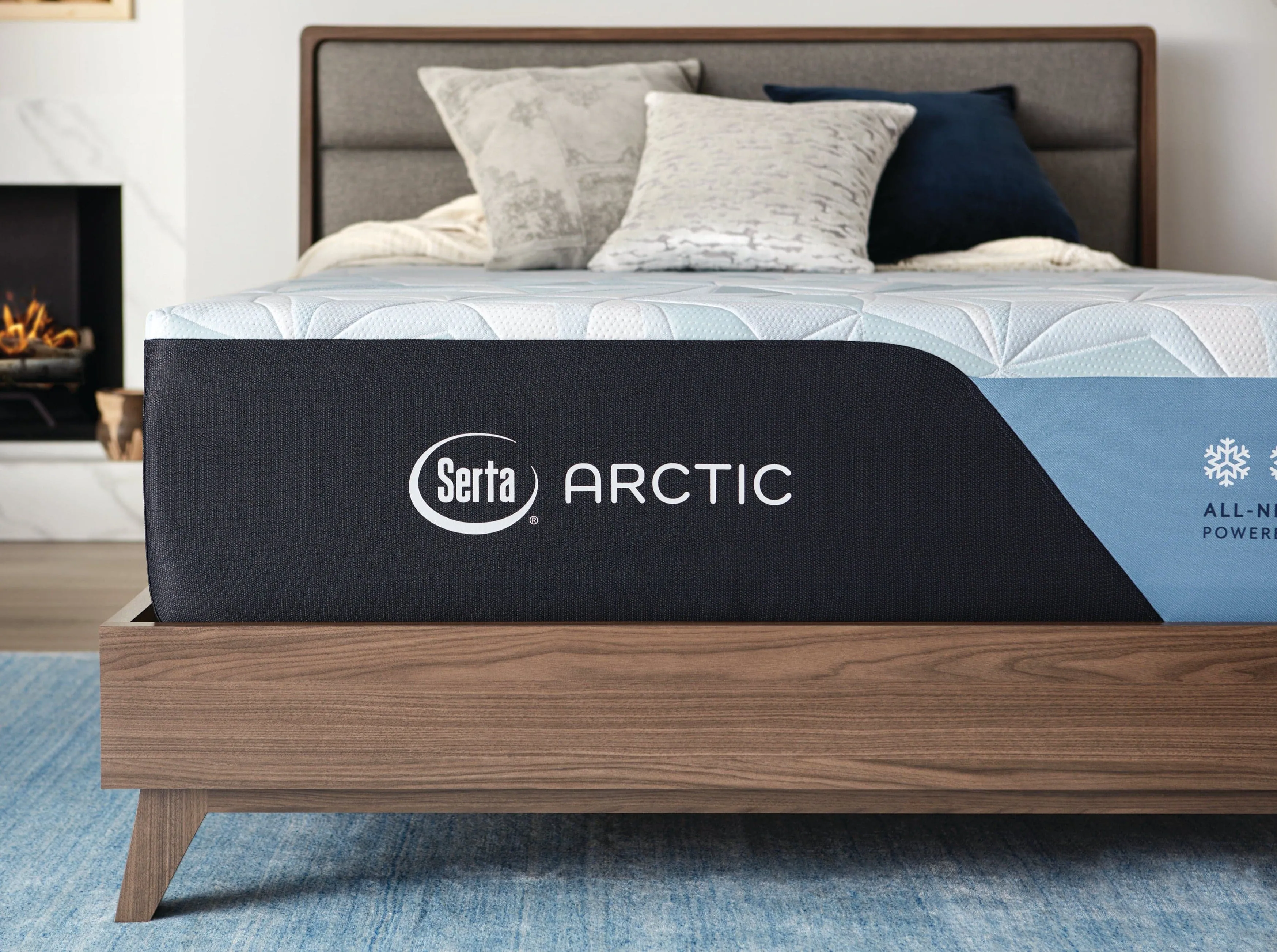 Serta® Arctic Plush Foam 13.5" Mattress with 15X Cooling Reactex Foam