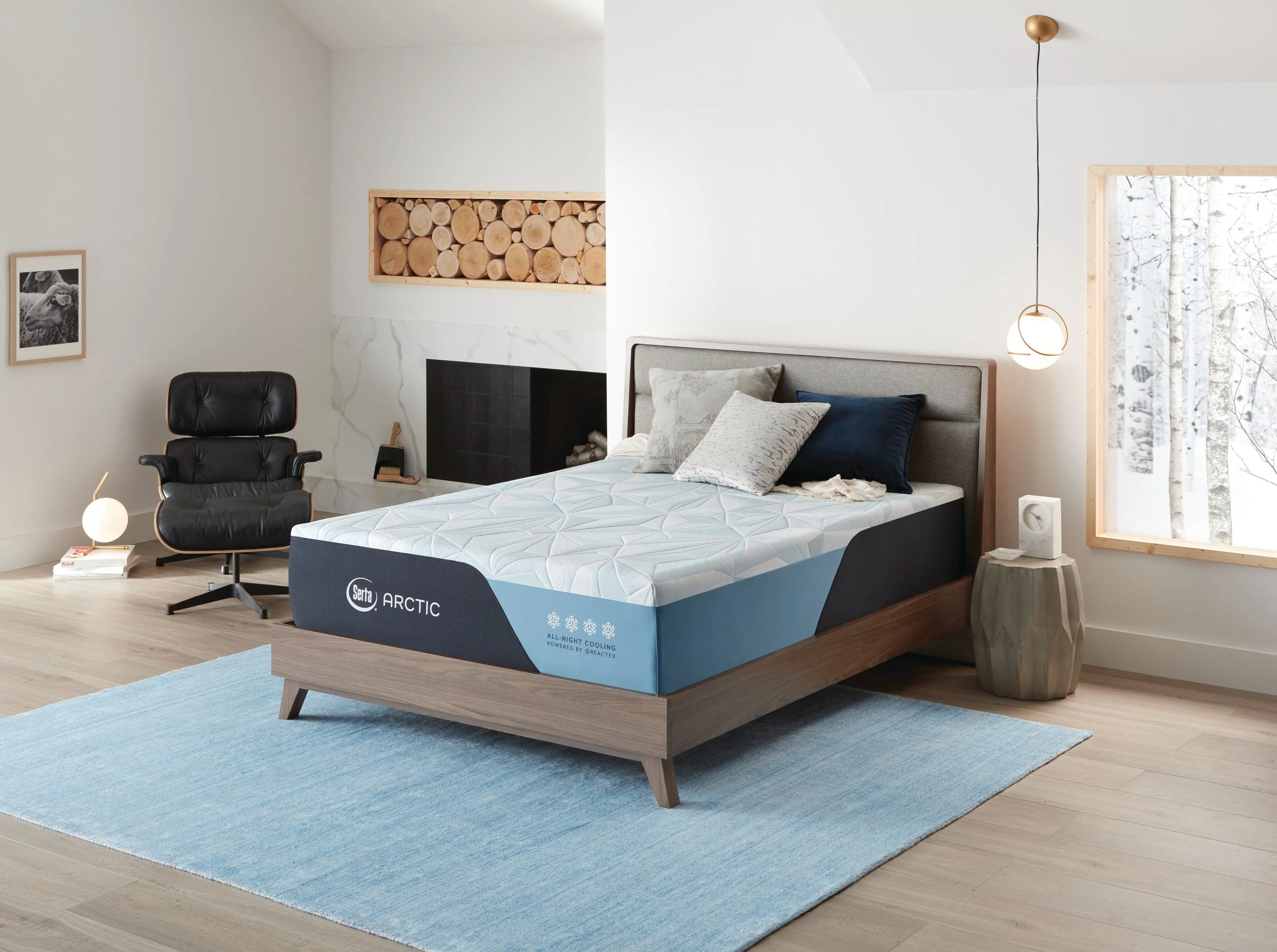 Serta® Arctic Plush Foam 13.5" Mattress with 15X Cooling Reactex Foam