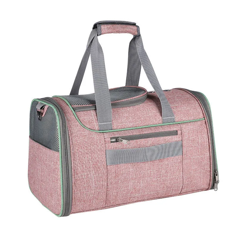Shoulder Strap Collapsible Pet Travel Carrier