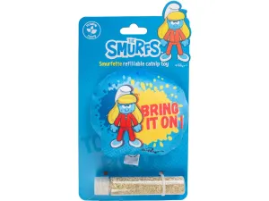Smurfette catnip toy 11x2x9cm blue