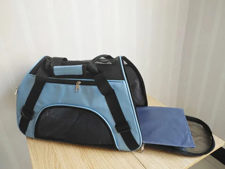 Soft-Sided Portable Bags for Cats Dogs