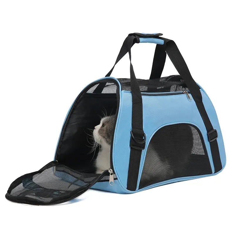 Soft-Sided Portable Bags for Cats Dogs