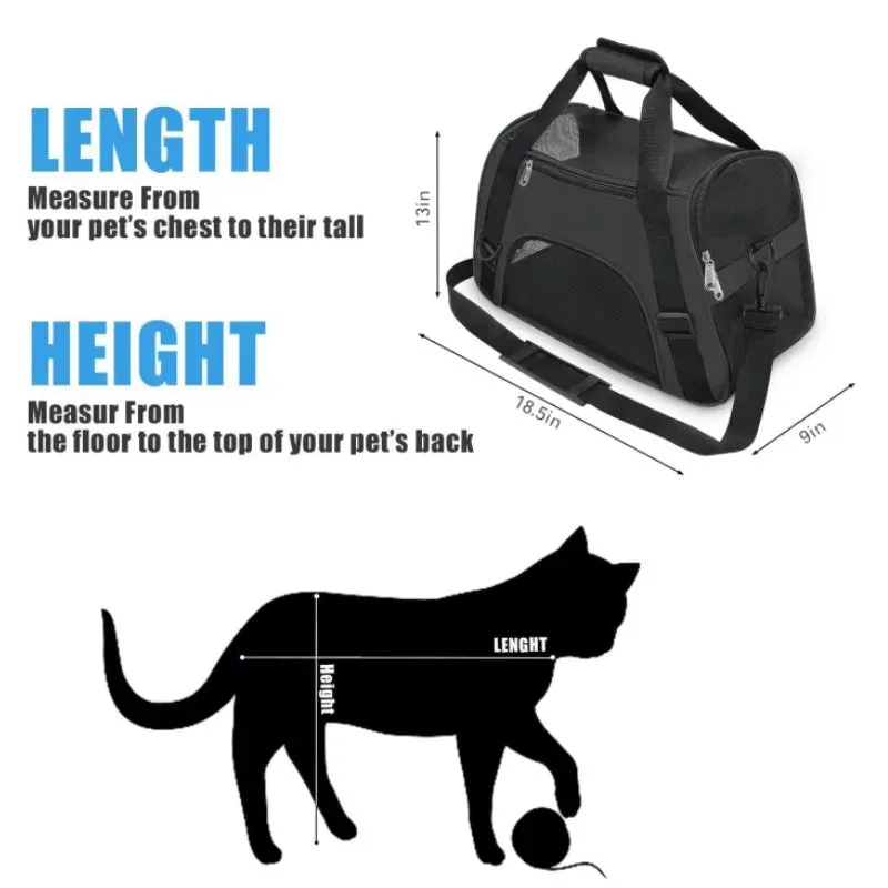 Soft-Sided Portable Bags for Cats Dogs