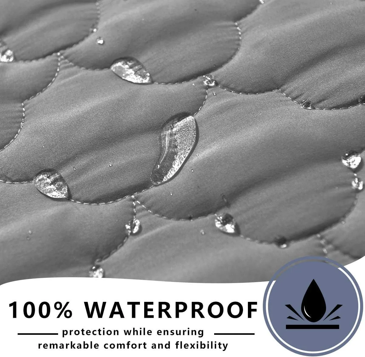 SPXTEX Dog Bed Cover Washable Pee Pads Dog Blankets for Puppy Large Dog Cat,Sofa Reversible Changing Pad Reusable 1 Piece68"x82",Dark Grey Grey