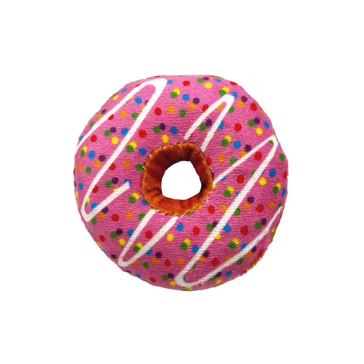 Strawberry Donut Plush Catnip Toy