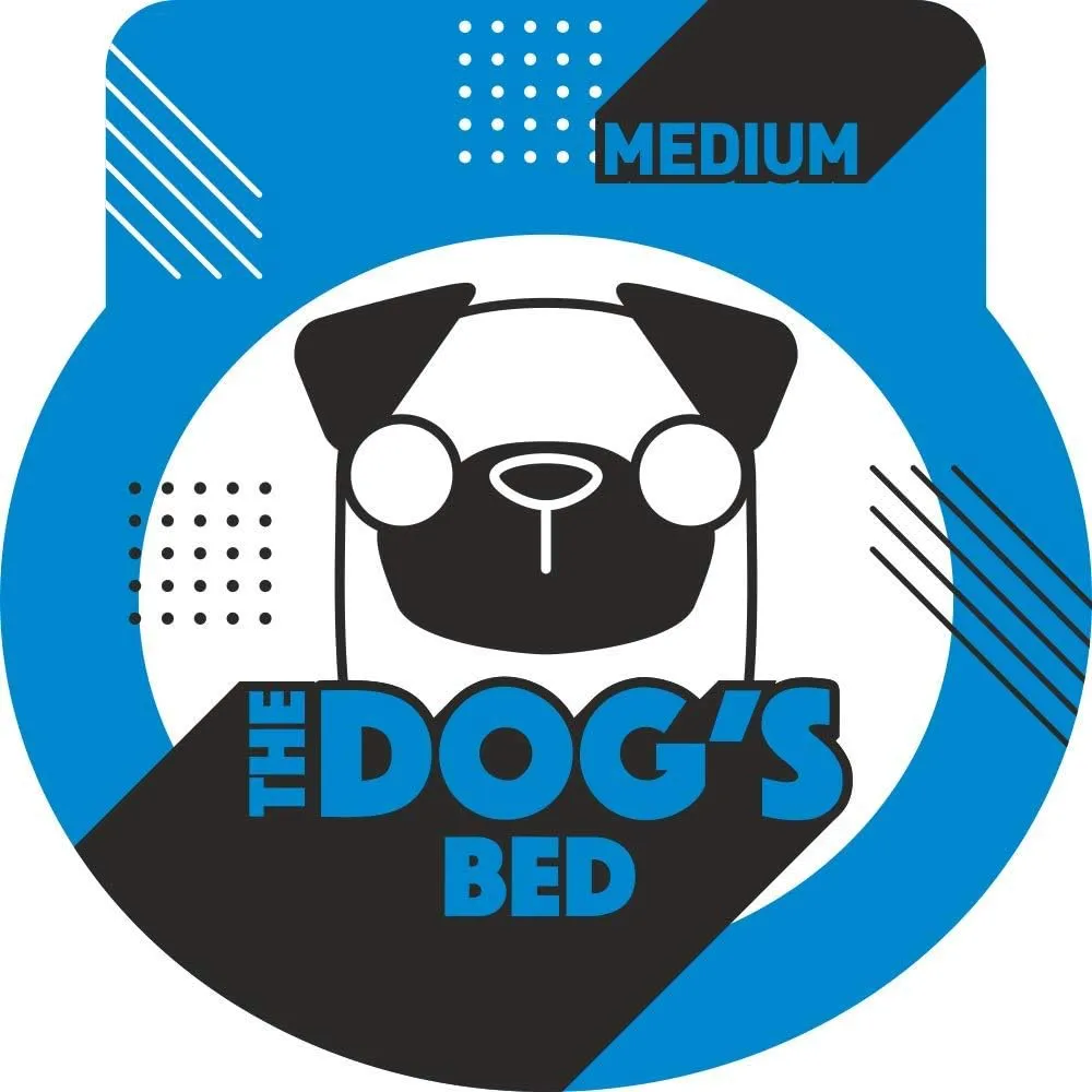 The Dogs Bed Sound Sleep Donut Dog Bed, Med Dog Beige Fur Calming Nest Bed, Veterinary Approved