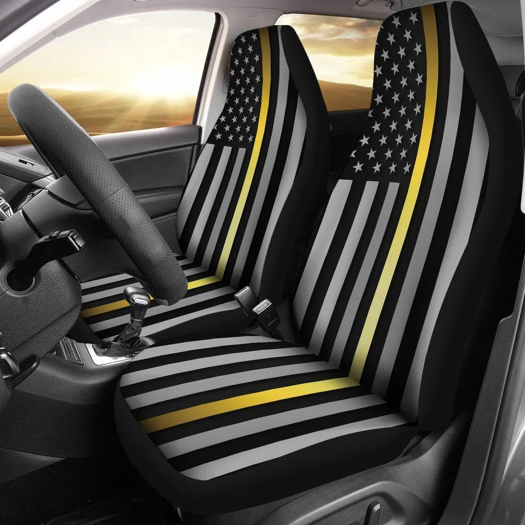 Thin Gold Line Universal Fit Car Seat Covers