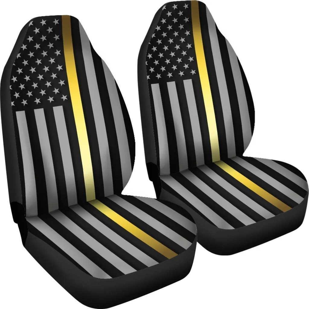 Thin Gold Line Universal Fit Car Seat Covers