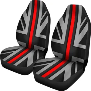 Thin Red Line Union Jack Universal Fit Car Seat Covers