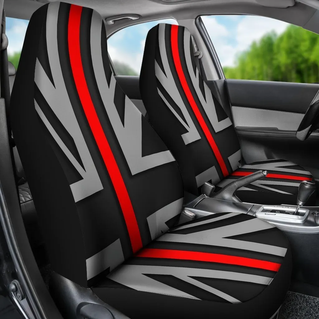 Thin Red Line Union Jack Universal Fit Car Seat Covers