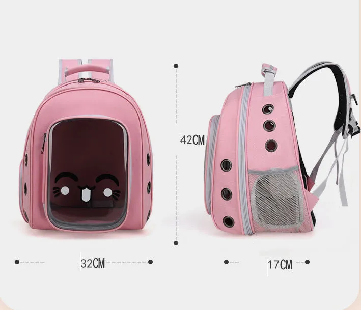 Transparent Carrying Backpack for Outdoor