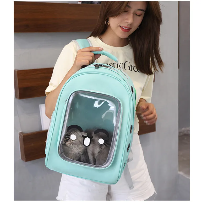 Transparent Carrying Backpack for Outdoor