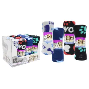 UBL Fleece Pet Blanket 4 Assorted | 100 x 70cm